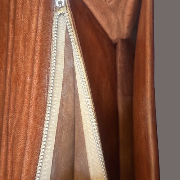 Vintage 1950's Leather Handcrafted TPS Mandalay Burma Wallet with Dancers EUC - Picture 12 of 12